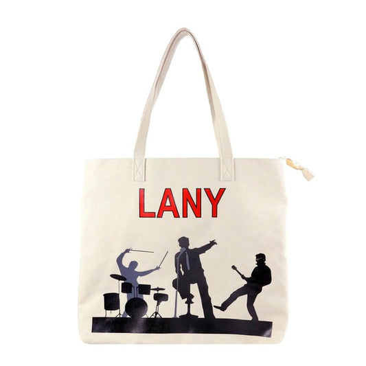 LANY Zippered Canvas Tote - Music Band