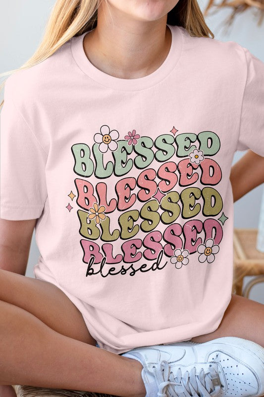 Blessed, Christian Graphic Tee